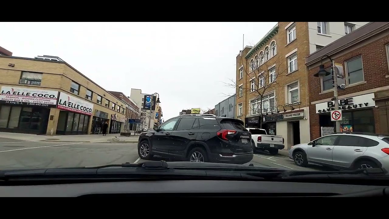 Driver Turning Left Almost Causes Accident - YouTube