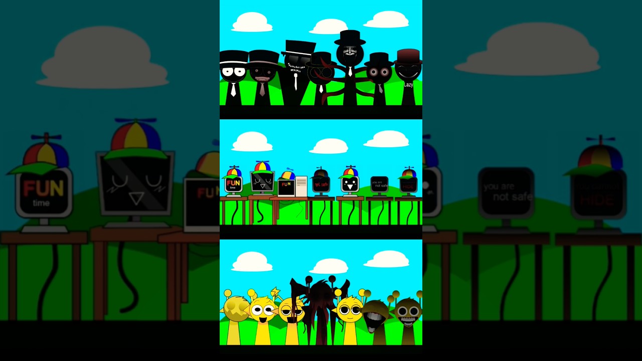 Black x Mr. Computer x Simon 1-7 Phase 🎮🚀🔥 