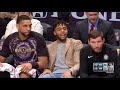 Dangelo russell technical foul for clapping on the bench knicks vs nets
