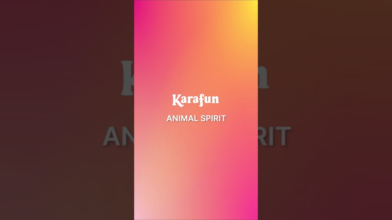 🦁 Animal Spirit Songs