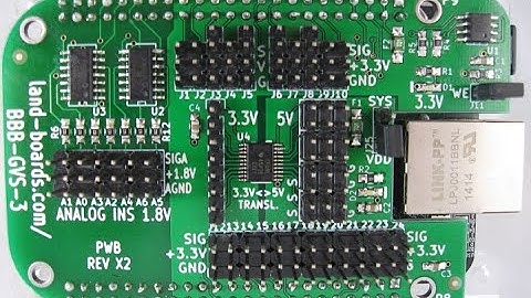 BeagleBone Black BBB-GVS 3 Cape Testing