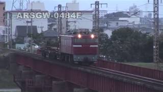 【ED76】レール輸送 日豊本線【工臨-10】Arsgw-0484 Track maintenance (10) NIPPO line