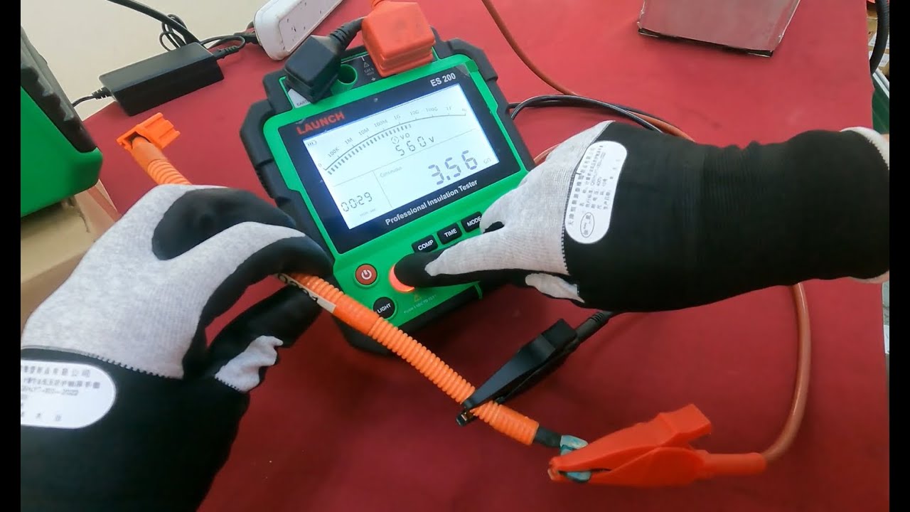 LAUNCH EV SOLUTIONS ES200 Professional Insulation Tester YouTube