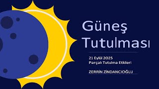 Parçalı Güneş Tutulması (21 Eylül 2025)