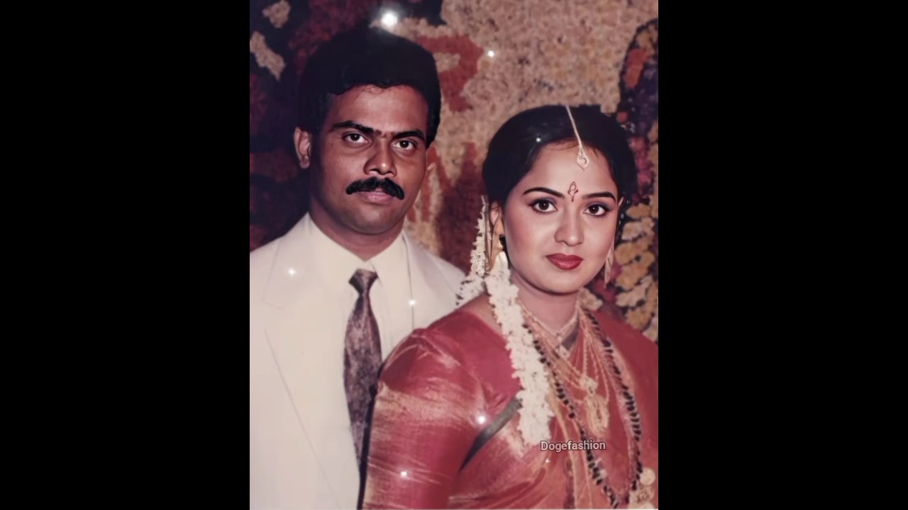 Actress radha rajasekaran nair family photo 