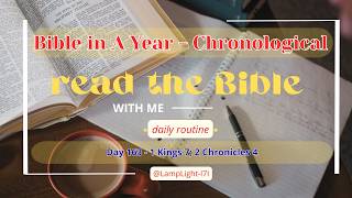 Bible in A Year // Day 163 //  1 Kings 7; 2 Chronicles 4 // Read With Me (Chronological)