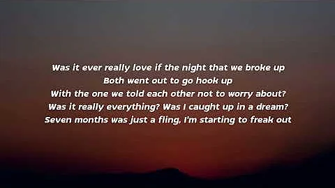 Natalie Jane - Seven (Lyrics) "was it ever really love if the night that we broke up"