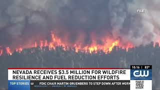 CW Las Vegas - Rosen announces over $3.5 million in funds for wildfire resilience in Nevada