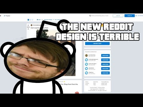 The New reddit Design Is Terrible