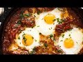 Shakshuka middle eastern eggs