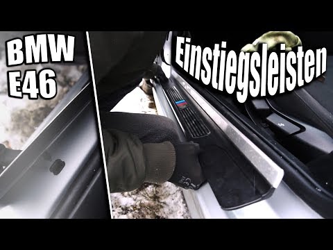 BMW e46 M Einstiegsleisten / Einstiegsblenden M