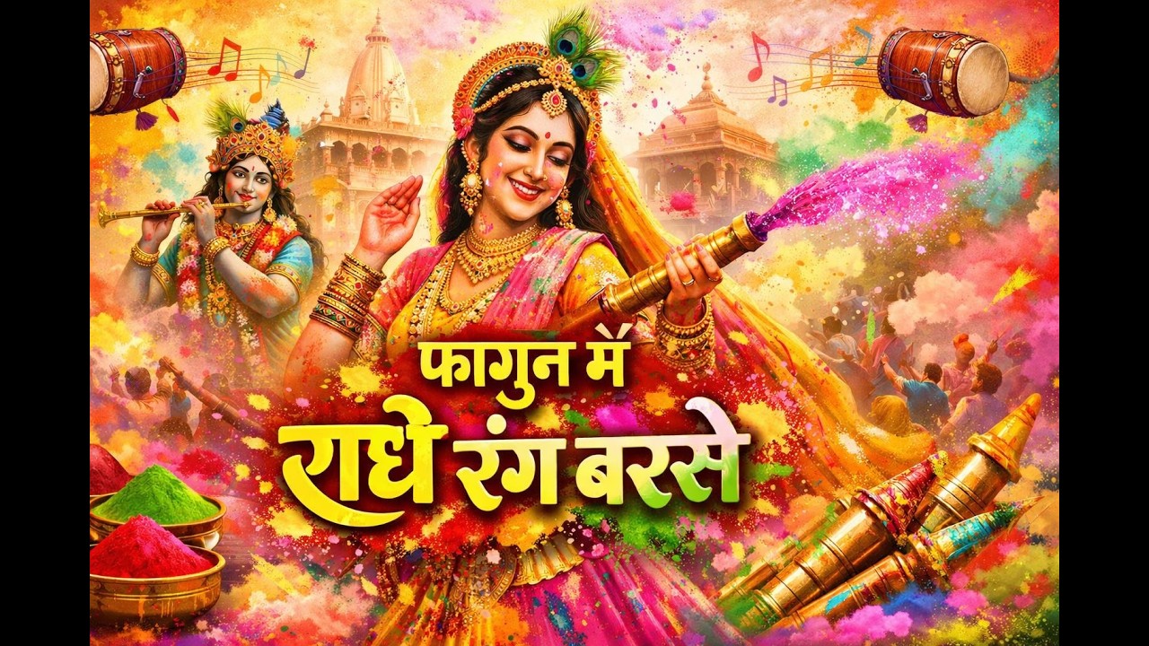 फागुन में राधे रंग बरसे | High Energy Radhe Holi Kirtan | Vrindavan Holi Prem Bhajan 2026
