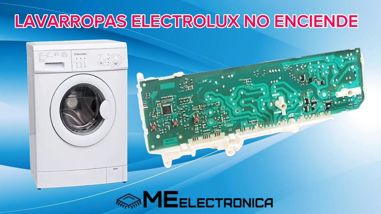 🫧Lavarropas electrolux no prende. ew600 ew800 ew1000
