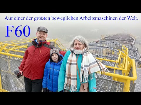 Förderbrücke F60 - auf einer der größten beweglichen Arbeitsmaschinen der Welt