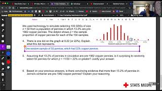 AP Stat 7 1 Day 2 CYU What is a Sampling Distribution part 2 Wealth