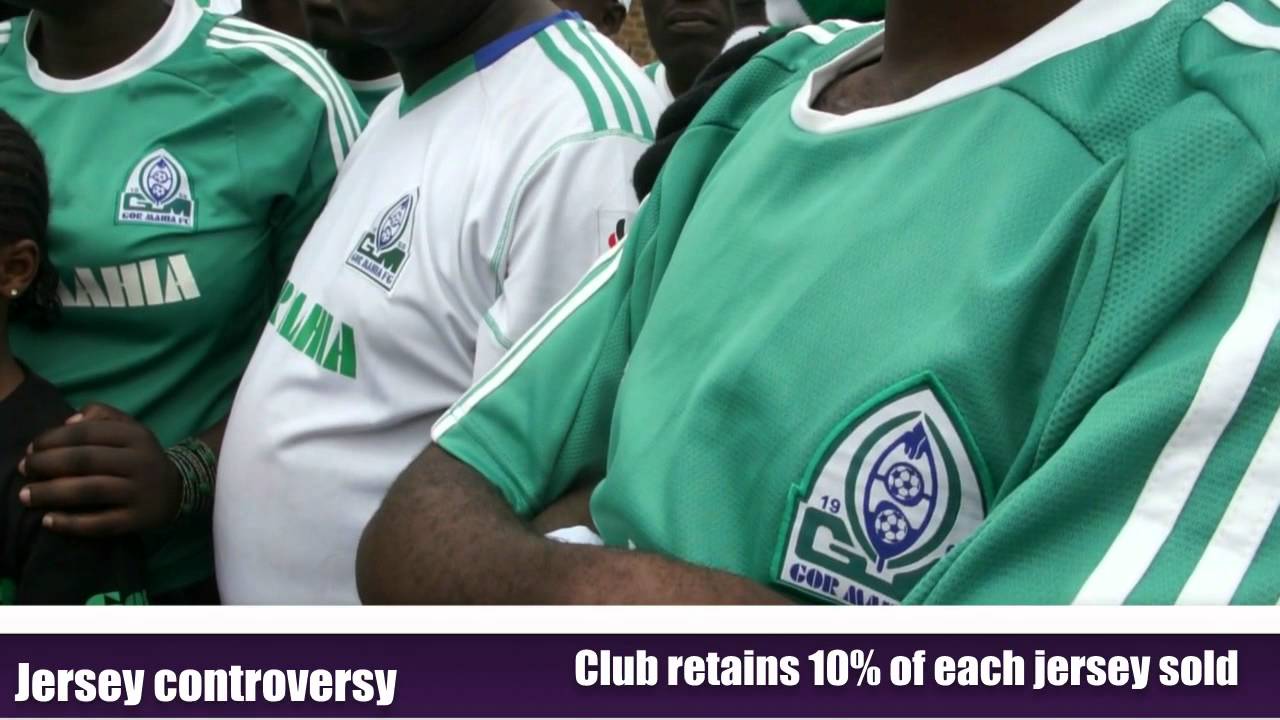 Gor fans complain on replica jersey - YouTube