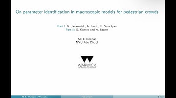 Marie-Therese Wolfram, Mathematics Institute, University of Warwick