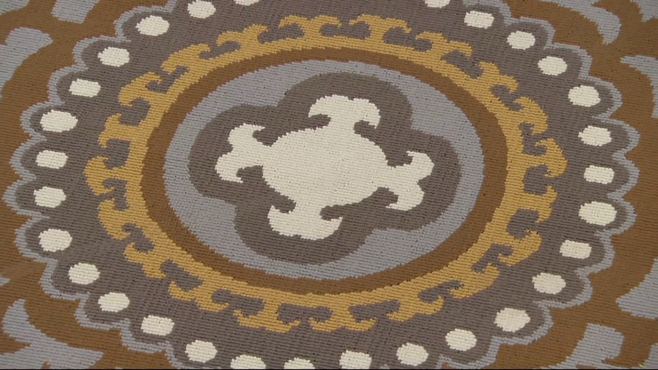 Tommy Bahama Medallion Indoor/Outdoor Rug on QVC YouTube