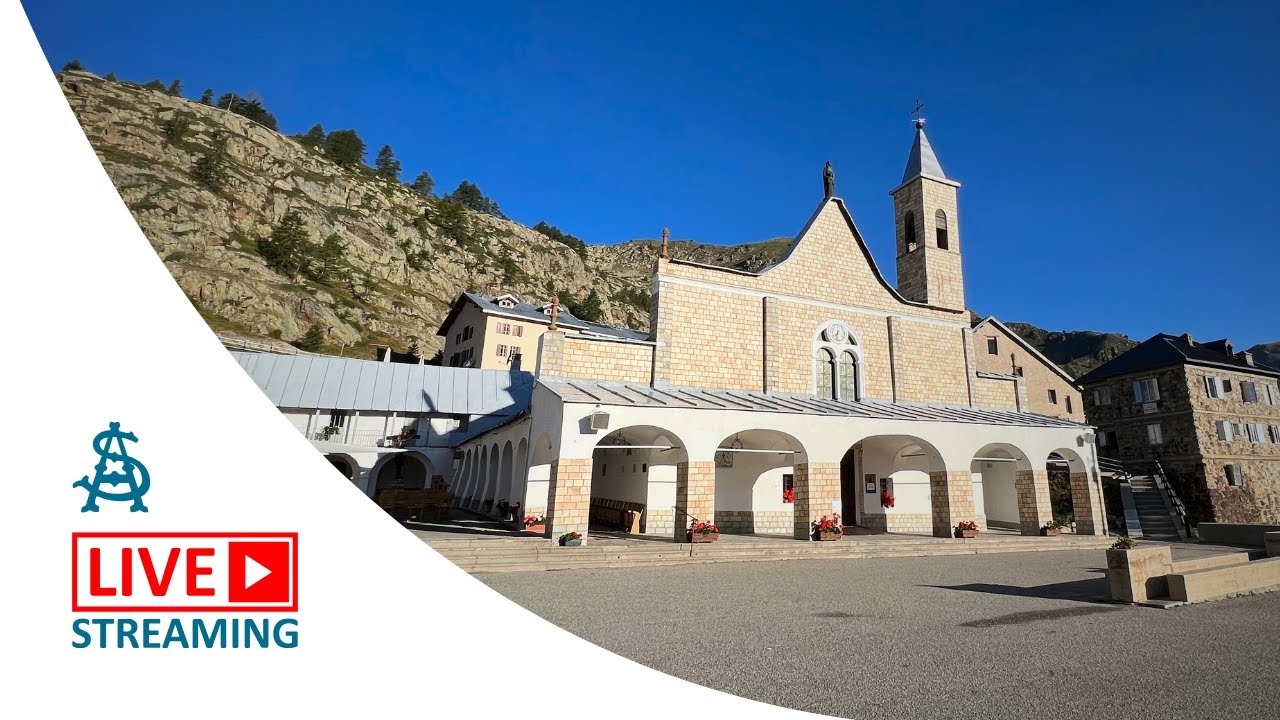 In diretta dal Santuario Sant'Anna di Vinadio