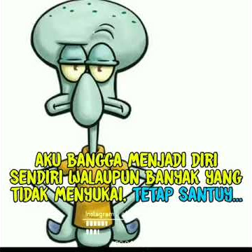 Story Wa 30 detik Squidward