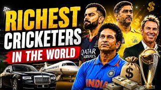 Richest Cricketers in the World I Virat Kohli I Sachin Tendulkar I MS Dhoni I