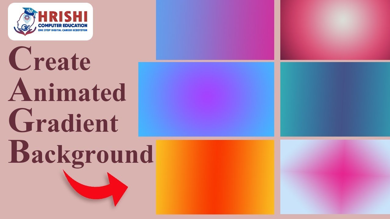 How to Create an Animated Gradient with HTML and CSS In Hindi - YouTube