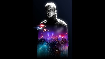 MOVIE POSTER PROCESS 4 - Blade Runner #design #movie #movieposter #bladerunner #cyberpunk