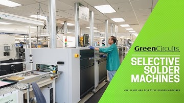 Selective Solder Machine in Action — PCB Assembly at Green Circuits