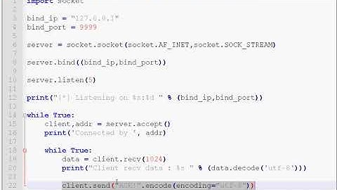 python & socket & 出單機 應用