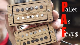 DIY Pallet Wood & Rusty Nail Humbuckers - PAFS (Pallet AF)