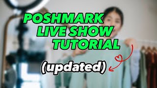 How to do a POSHMARK LIVE Auction A to Z Step by Step in 2023|UPDATED VERSION|#poshmark #howto #live