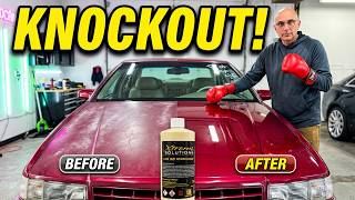 Astonishing Results Using LVR 321 KNOCKOUT On Trashed Car Paint!