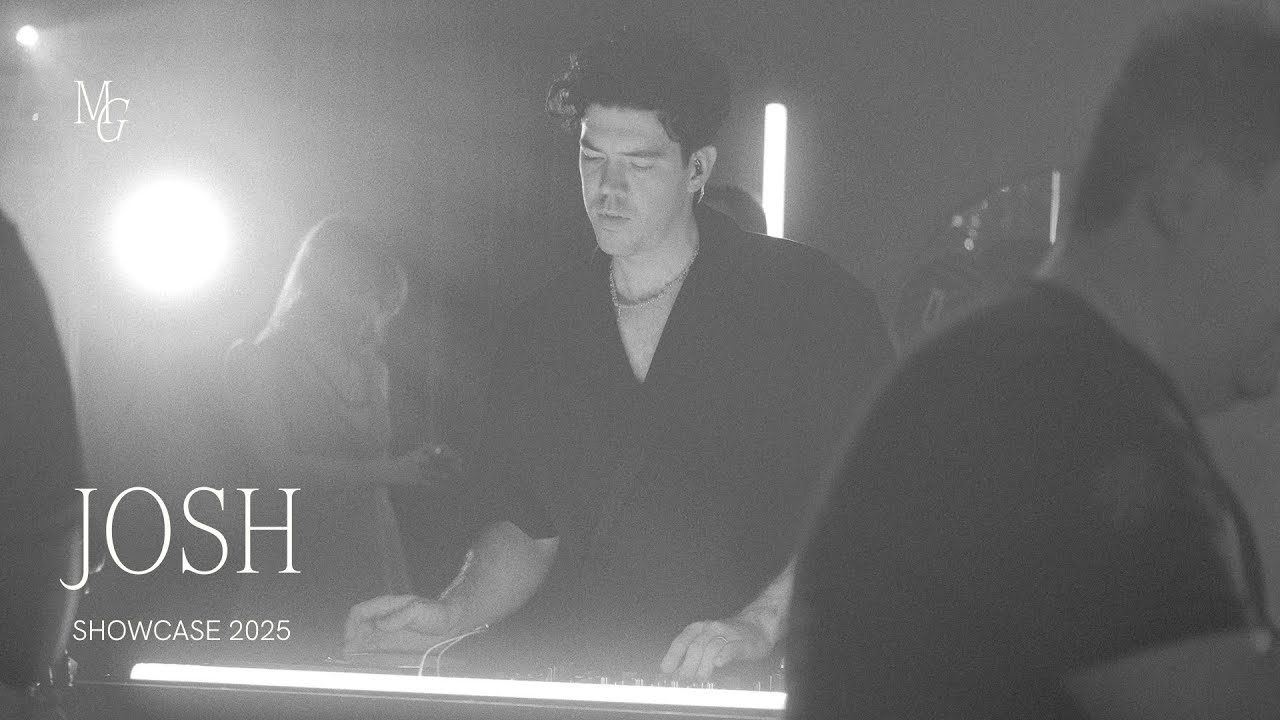Josh behind the decks, 2025 showcase set