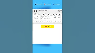 Phím tắt đa năng trong Word - Tự học Word - thanhviet0101 #shorts