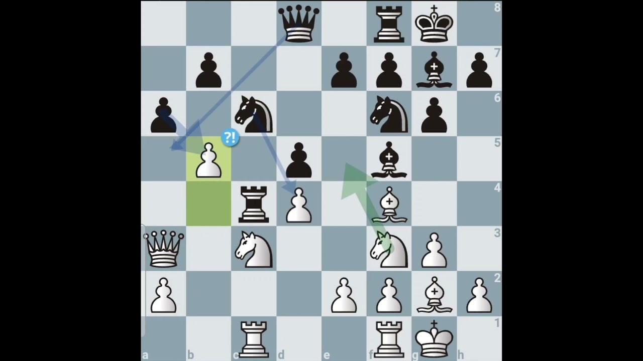 Sundaychesstv  - Vietnamese chess player  (1-0). Neo-grundfeld defense. Discovered attack.