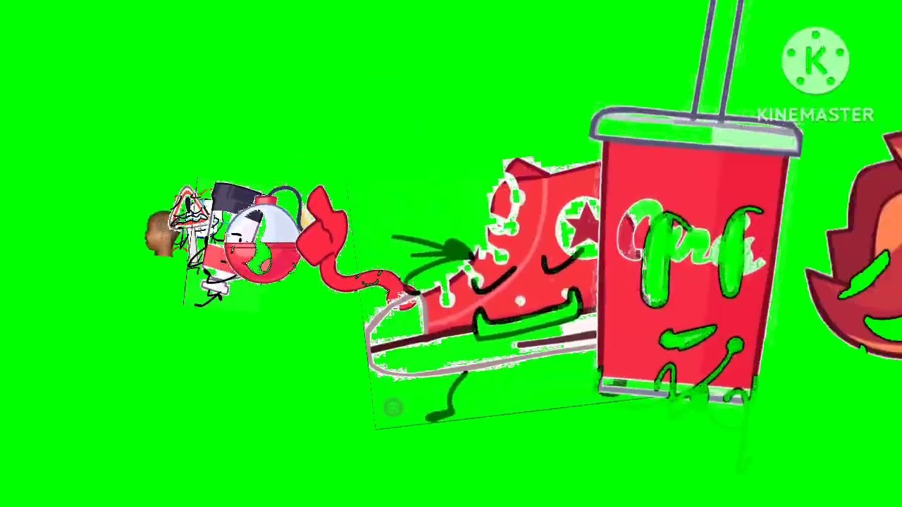 Animatic battle green screen but unfinished 