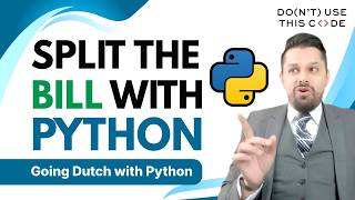 More Cash, More Problems | Going Dutch with Python Part 1