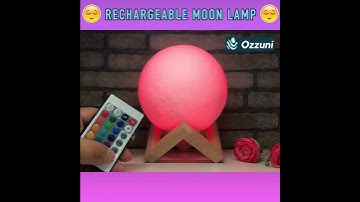 Ozzuni | Moon Lamp | 16 Colors
