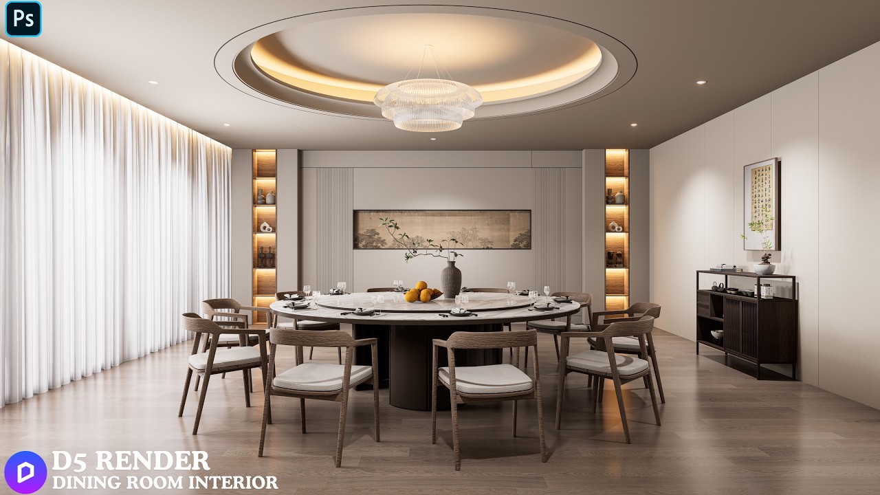 Interior Design in D5 Render Complete Step by Step Tutorial for ...