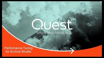 Quadrotech Archive Shuttle - Performance Tuning