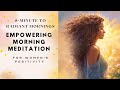 Radiate Positivity: 8-Minute Morning Meditation for Women | Start Your Day with Joy &amp; Inner Balance