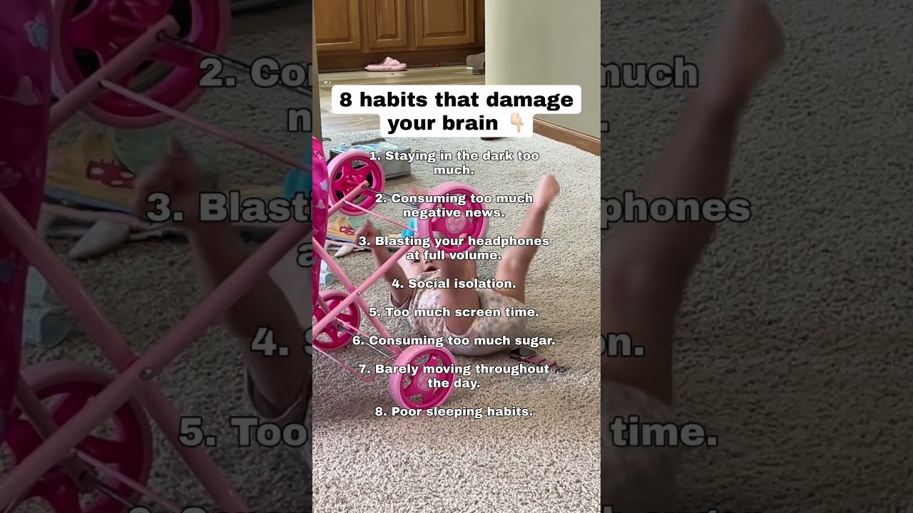 8 Habits That Damage Your Brain 