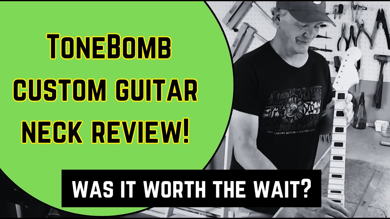 ToneBomb Neck Review: Unboxing My Custom Order And My First 