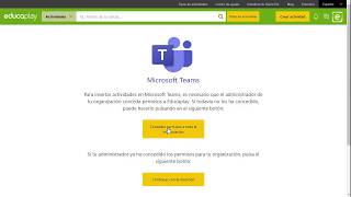 Cómo insertar actividades de Educaplay en Microsoft Teams