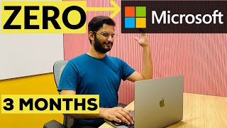 How I learned to code in 3 months and cracked Microsoft
