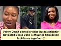Pretty Omah posted a video but mistakenly reveals Sonia Uche & Maurice Sam being in Atlanta together