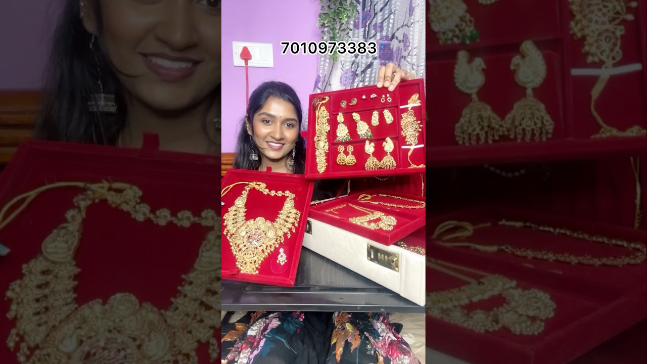 Jewellery box 7010973383 🥰 My jewellery box #tamil #trending #jewellery #box
