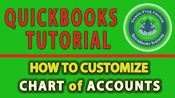 QuickBooks for Mac Tutorial - How To Customize Chart of Accounts