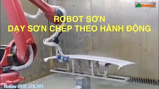 Robot sơn Woodmaster Dậy sơn theo hành đồng rất dễ dàng WM-R2-6AX