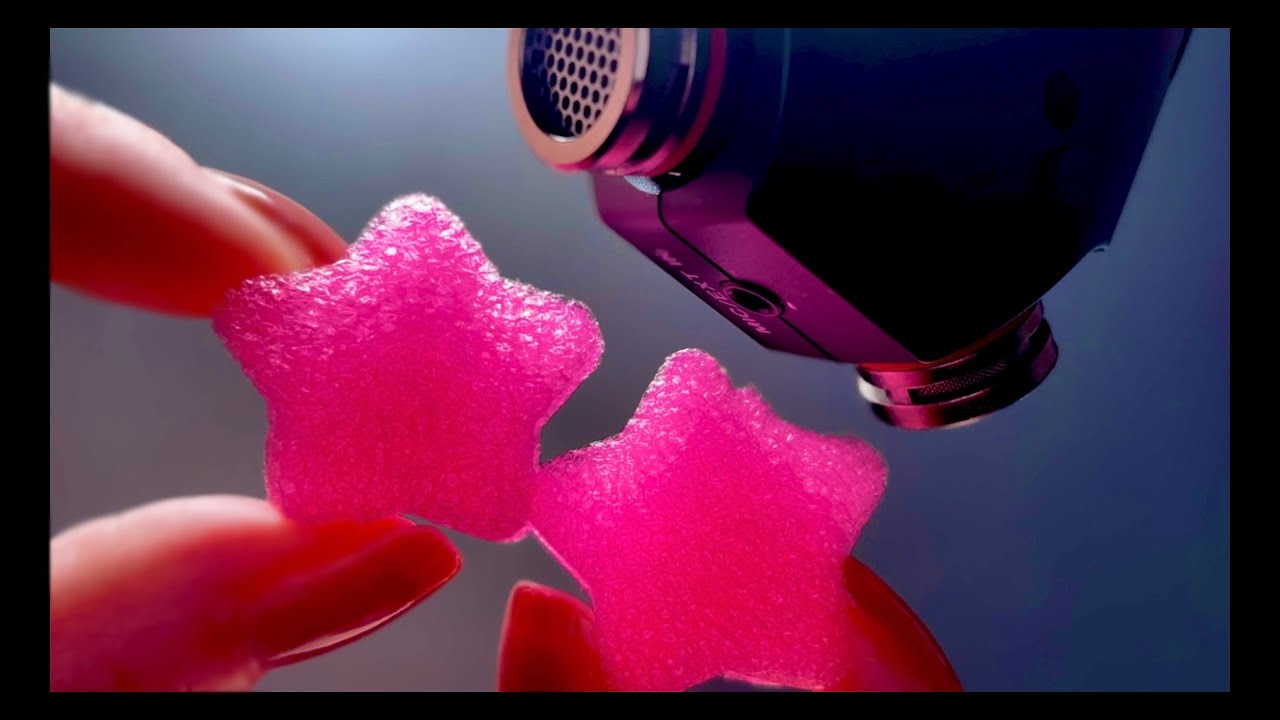 しゅわしゅわ？ぱりぱり？スポンジじゅわあ音ASMR【notalking】